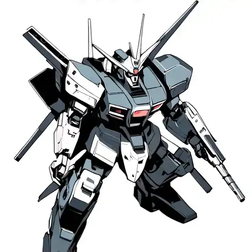 Gundam tattoo design idea