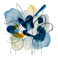 Abstract. lines that point a ways we imagine. picasso tattoo design idea