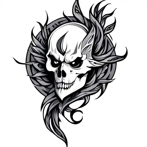 Ogun tattoo design idea