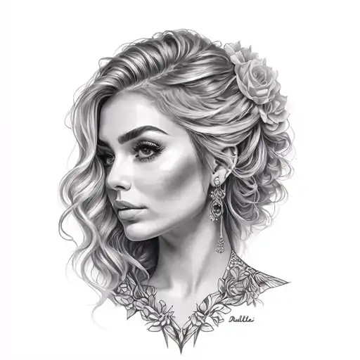 Vickie, Gemini, Dallas tattoo design idea