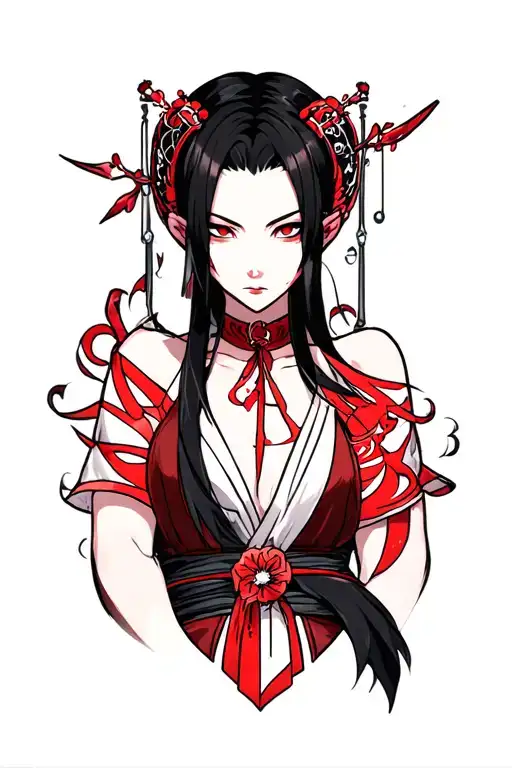 hidan's sythe tattoo design idea