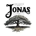 "Jonas " lebanese cedar tree tattoo design idea