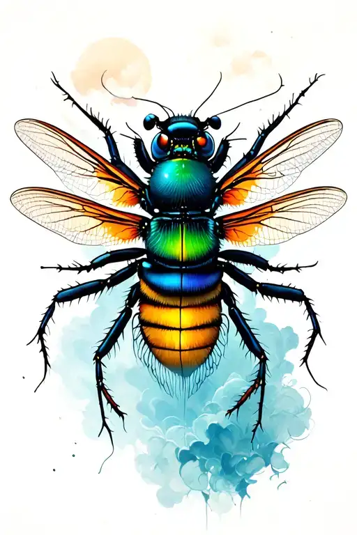 endure and survive firefly tattoo design idea