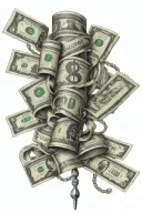 money in all languages like TypeScript tattoo design idea