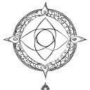 Chakra Hindu Mythology tattoo design idea