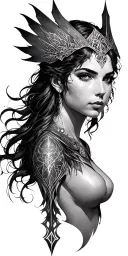 artemis tattoo design idea