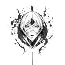 ghost in a shell tattoo design idea