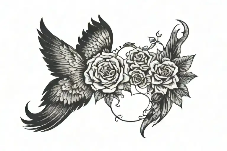 And Still I Rise tattoo design idea