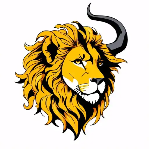 leo virgo taurus zodiac sign tattoo design idea