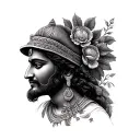 “कर्मण्येवाधिकारस्ते मा फलेषु कदाचन” – You have the right to work, not to the fruits of action (from Gita)Also it needs tattoo design idea