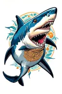hammerhead shark tattoo design idea