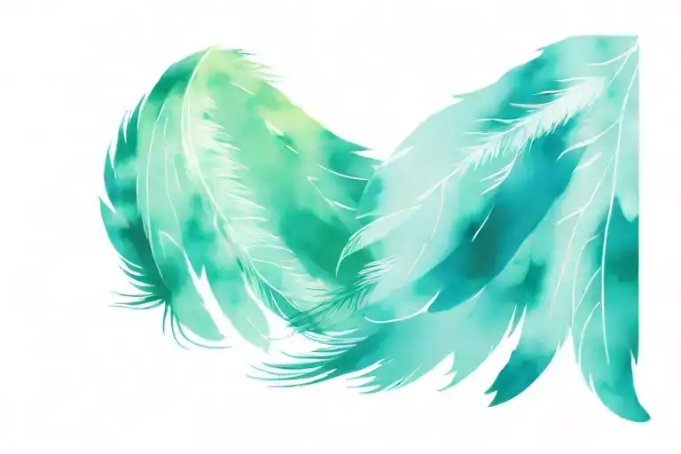 wrapped wings w/ He will cover you with His feathers and under His wings you will find refuge. - Psalm 91:4 inside wings tattoo design idea