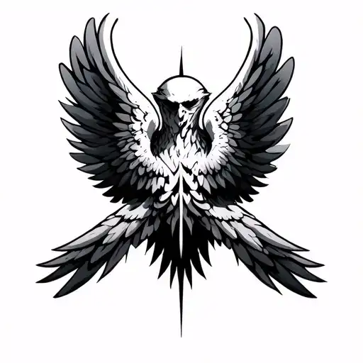 fourth wing  tattoo design idea