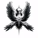 fourth wing  tattoo design idea