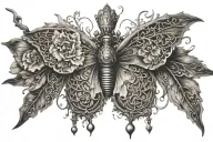 letting go tattoo design idea