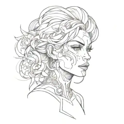 role model tattoo design idea