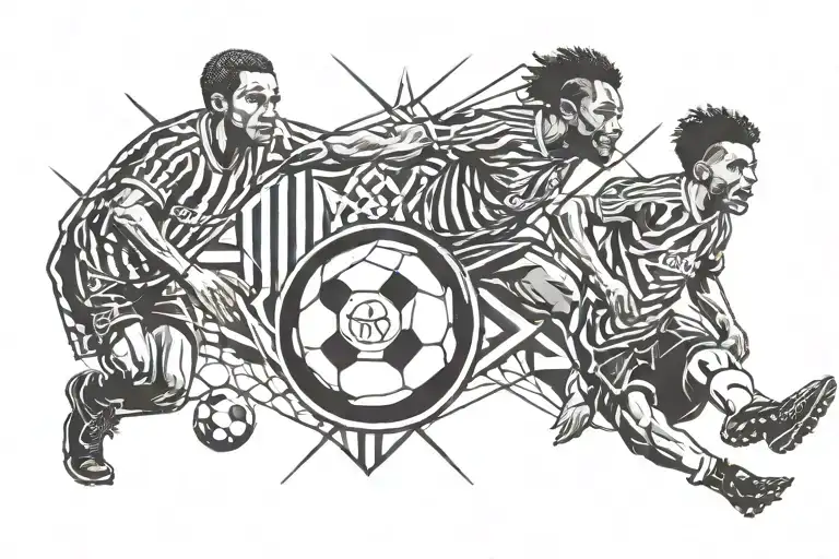zulu, scottish, family, persistence, soccer, liverpool, time  tattoo design idea