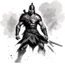 Gladiator tattoo design idea