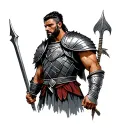 Gladiator tattoo design idea