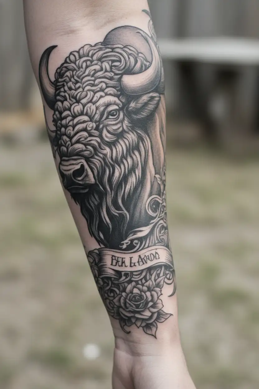 Tampa bay Florida Buffalo New York  tattoo design idea