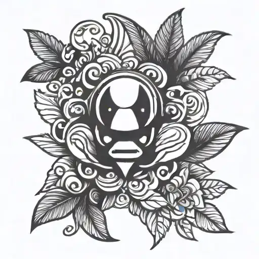 kirby tattoo design idea