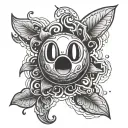 kirby tattoo design idea
