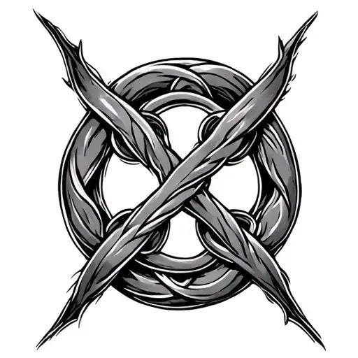 Witches Knot tattoo design idea