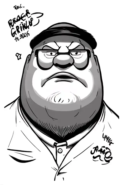 Peter griffin tattoo design idea