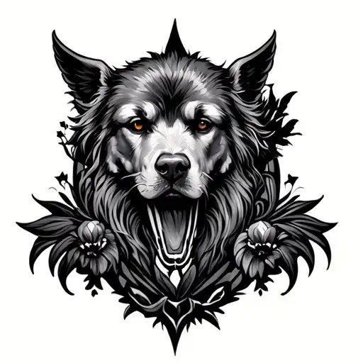 Family Protector tattoo design idea