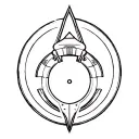 satanic Jukebox tattoo design idea