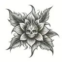 Luke Aiden little flame tattoo design idea