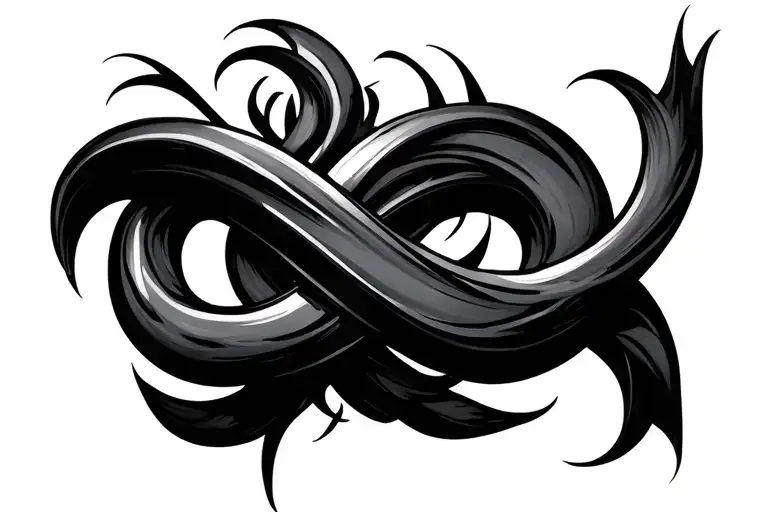 224 Infinity Symbol tattoo design idea