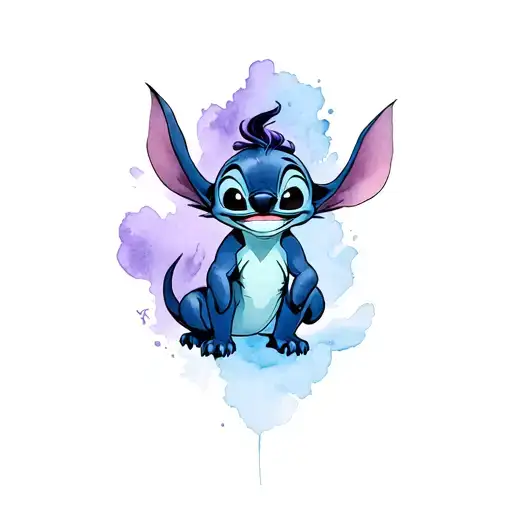 Disney catches dreams with genius, aladin, malefic stich and lose bread tattoo design idea