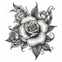 create a tattoo design that includes new year and marriage proposal tattoo design idea