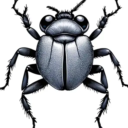 the word love bug in fine line writing tattoo design idea