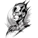 Marvel super hero cover up tattoo for the shoulder tattoo design idea