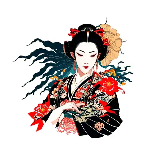 Japanese Yakuza tattoo design idea