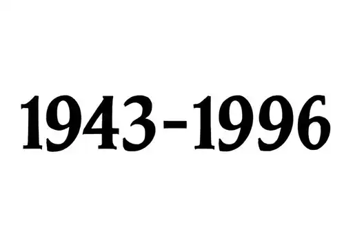 "1943-1996" tattoo design idea