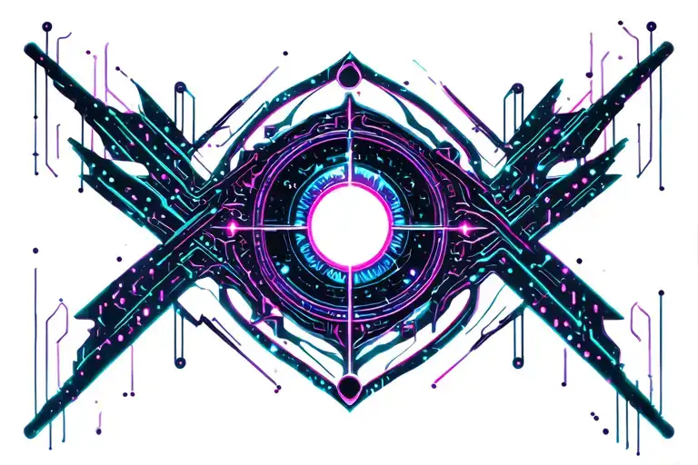 vagina tattoo design idea