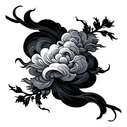 Cloud Shading tattoo design idea