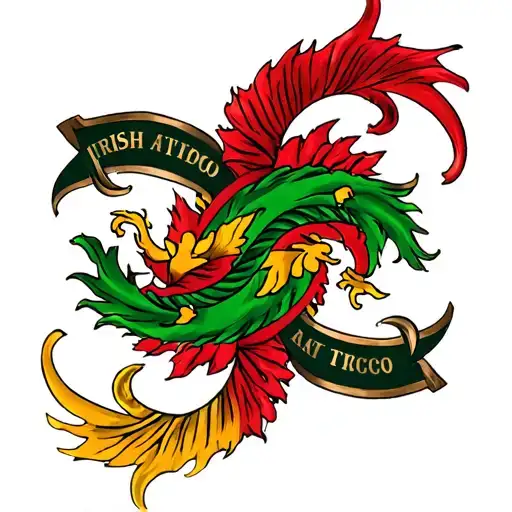 irish scottish welsh and maltese combined tattoo tattoo design idea