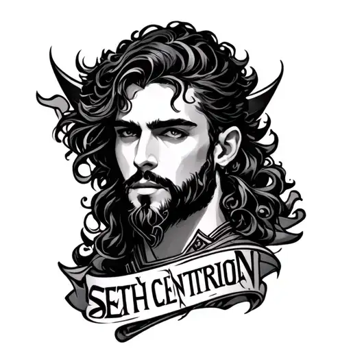 seth centurion name tattoo tattoo design idea