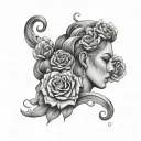 overthinking tattoo design idea