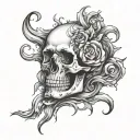 overthinking tattoo design idea