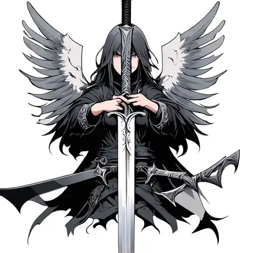 sword art online tattoo design idea