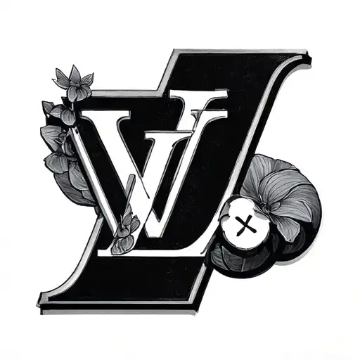 Louis Vuitton tattoo design idea