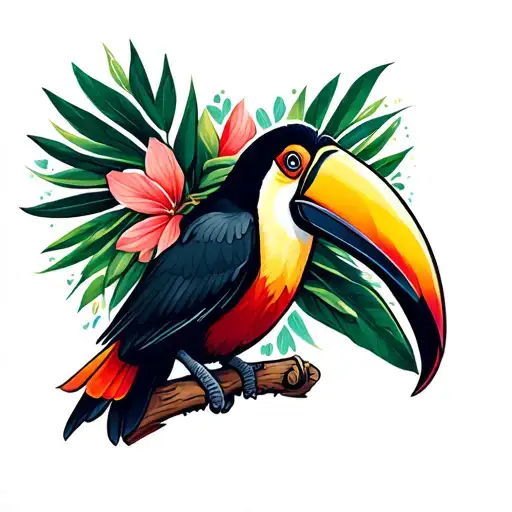 guinness Toucan tattoo tattoo design idea