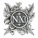 roman numeral birthdate 10 12 1978 tattoo design idea