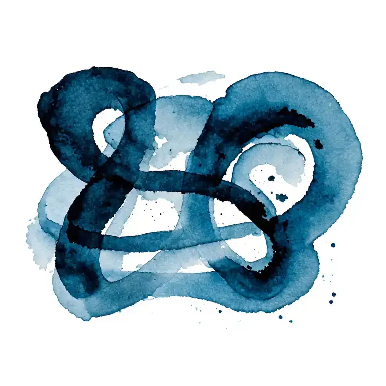 Abstract. lines that point a ways we imagine. picasso tattoo design idea