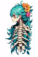 Spinal tattoo tattoo design idea
